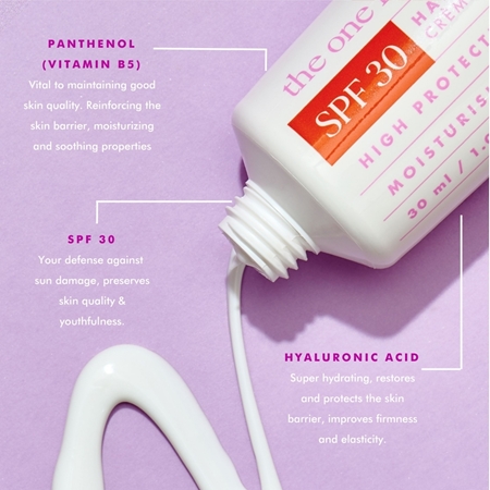 hello sunday the one for your hands захисний крем для рук SPF 30