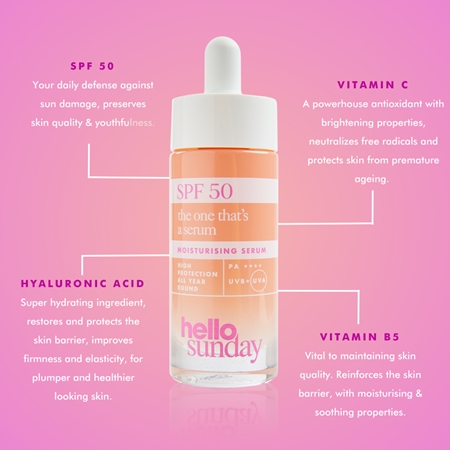hello sunday the one that´s a serum ochranné sérum SPF 50