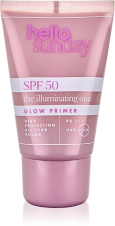 hello sunday the illuminating one ochranná podkladová báze pod make-up SPF 50