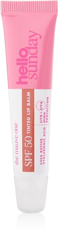 hello sunday the mauve one tinted lip balm tónovací balzam na pery SPF 50