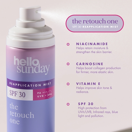 hello sunday the retouch one spray protetor SPF 30