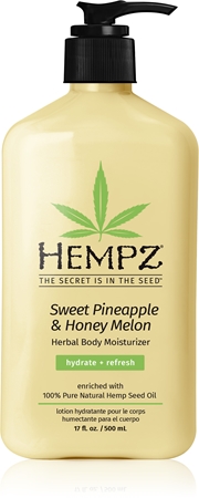 HEMPZ Sweet Pineapple Honey Melon hydratační tělové mléko