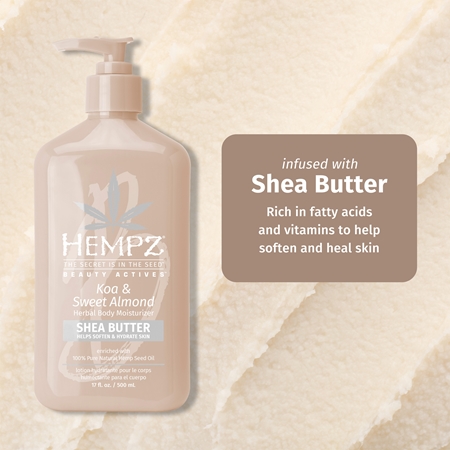 HEMPZ Koa & Sweet Almond latte idratante corpo