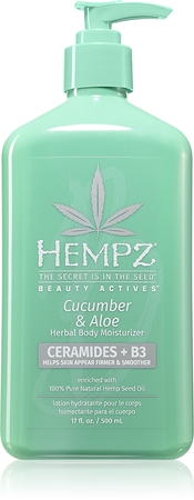 HEMPZ Cucumber & Aloe crème pour le corps