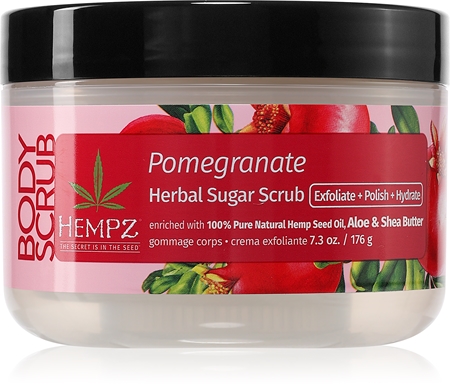 HEMPZ Pomegranate tělový peeling
