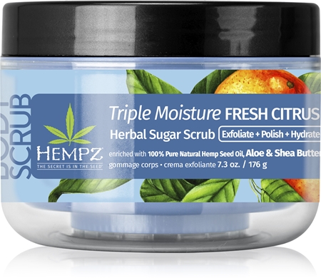 HEMPZ Triple Moisture пілінг для тіла