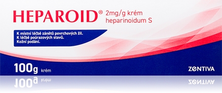 Heparoid Heparoid 2 mg/g krém proti bolesti, zánětu, otoku