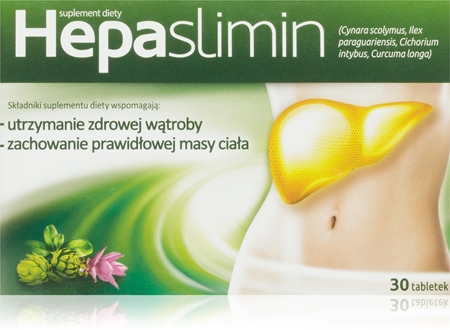 HEPASLIMIN Na utrzymanie zdrowej wątroby tabletki