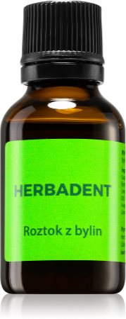 Herbadent Original спиртовий трав'яний розчин для зубів, язика та ясен