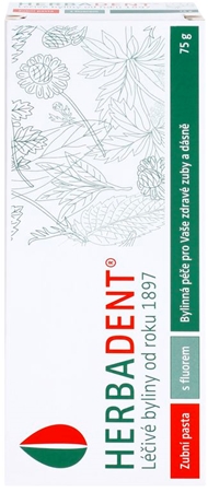 Herbadent Herbal Care dentífrico herbal com fluór