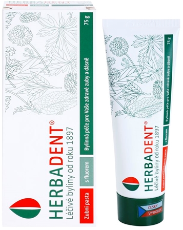 Herbadent Herbal Care dentífrico herbal com fluór