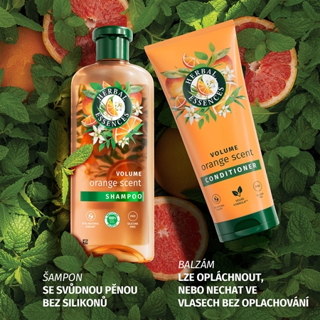 Herbal Essences Orange Scent Volume šampon pro jemné vlasy