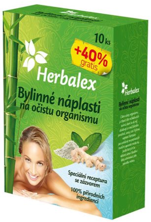 Herbalex Herbal patches for cleansing the body ziołowe plastry do oczyszczania organizmu