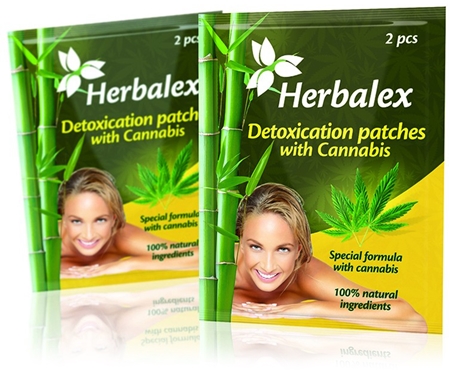 Herbalex Detoxikačná náplasť Konope náplasť