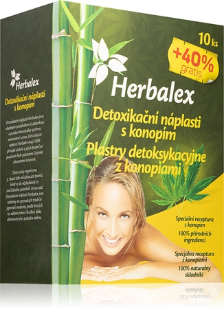 Herbalex Detoxikačná náplasť Konope náplasť