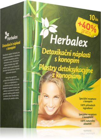 Herbalex Detox Patch Cannabis plåster med detoxifierande verkan
