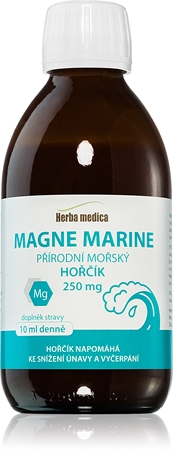 Herbamedica Magne Marine přírodní hořčík z moře perorální roztok s vysokým obsahem hořčíku
