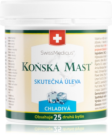 SwissMedicus Koňská mást chladivá unguento con effetto rinfrescante