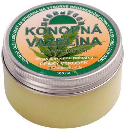 Herbavera Body konopná vazelína s heřmánkem