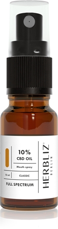 Herbliz Classic CBD Oil 10% Mondspray met CBD