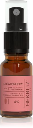 Herbliz Strawberry CBD Oil 5% ústní sprej s CBD