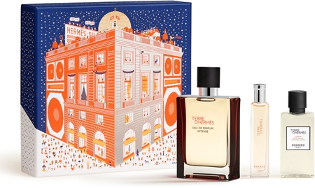 HERMÈS Terre d’Hermès Eau de Parfum Intense Set dovanų rinkinys vyrams