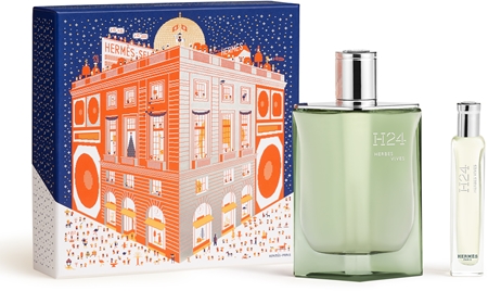 HERMÈS H24 Herbes Vives EDP Set gift set for men