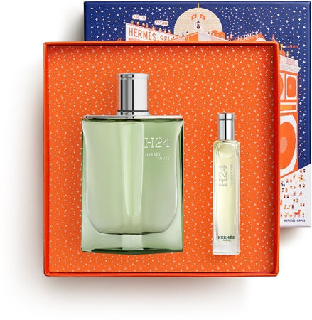 HERMÈS H24 Herbes Vives EDP Set gift set for men