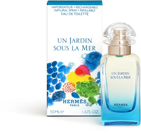 HERMÈS Parfums-Jardins Collection Un Jardin Sous la Mer Eau de Toilette navulbaar Unisex