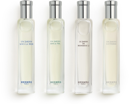 HERMÈS Parfums-Jardins Collection Travel Set Kit de voyage mixte