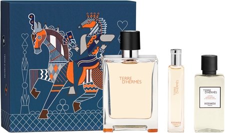 HERMÈS エルメッセンス 2本セット 【箱＋おまけ付】 HERMÈS Terre d'Hermès Gift Set Eau de Toilette подарунковий набір