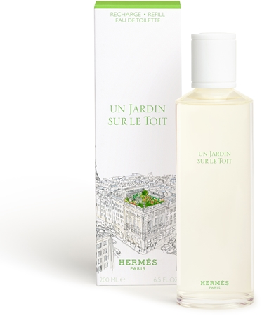HERMÈS Parfums-Jardins Collection Un Jardin Sur Le Toit туалетна вода змінне наповнення унісекс