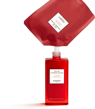 HERMÈS Le Bain Eau de rhubarbe écarlate latte corpo