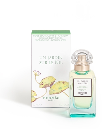 HERMÈS Parfums-Jardins Collection Un Jardin sur le Nil olio secco per capelli e corpo unisex