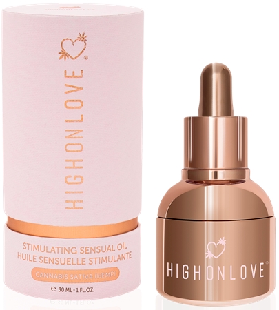 High on Love Stimulating Sensual oil stimulační olej na intimní partie