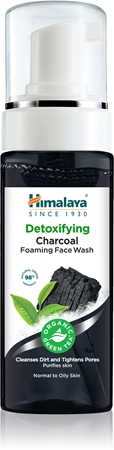 Himalaya Herbals Detoxifying Charcoal Cleansing Foam for the face