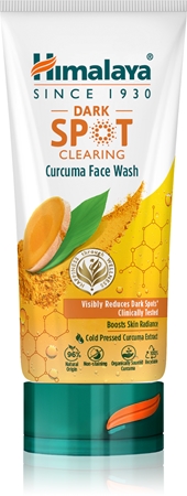 Himalaya Herbals Dark Spot Clearing Curcuma Foaming Cleansing Gel to treat blackheads