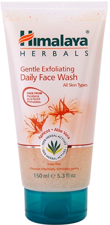 Himalaya Herbals Face Care Washes gel exfoliante limpiador suave para todo tipo de pieles