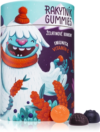 HIMALYO Yetti Rakytník Gummies želatinové tablety pro podporu imunitního systému