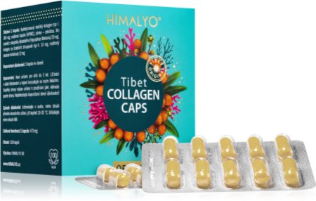 HIMALYO Tibet Collagen Caps kapsułki na piękne włosy, skórę i paznokcie