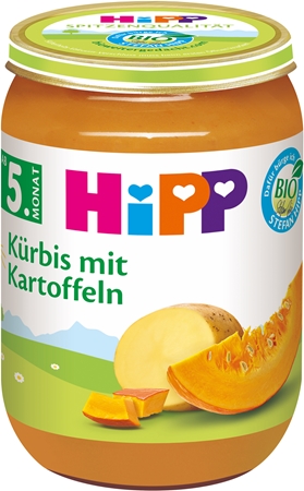 Hipp BIO dýně s bramborami dětský příkrm
