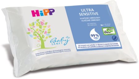 Hipp Babysanft Ultra Sensitive Vådservietter til børn Parfumefri