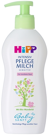 Hipp Babysanft Sensitive lait corporel pour peaux sèches