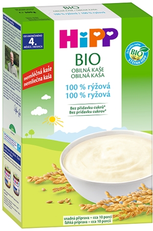 Hipp BIO obilná kaša 100 % ryžová