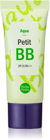 Holika Holika Petit BB Aqua Getönte BB-Creme für empfindliche und intolerante Haut. SPF 25