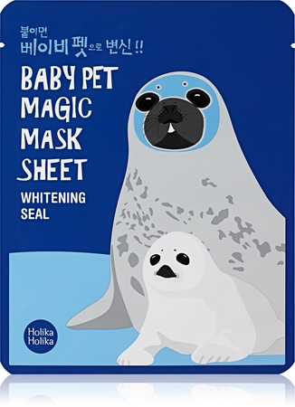 Holika Holika Magic Baby Pet plátýnková maska s rozjasňujícím účinkem
