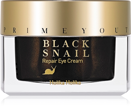 Holika Holika Prime Youth Black Snail regeneračný očný krém s extraktom zo slimáka