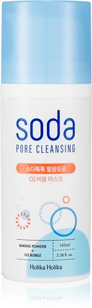 Holika Holika Soda masque visage purifiant en profondeur anti-imperfections de la peau à tendance acnéique
