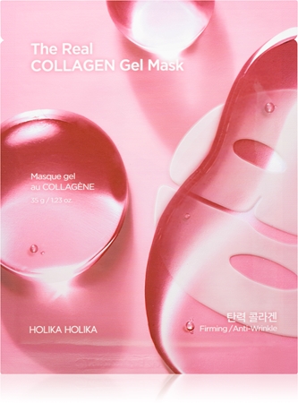 Holika Holika The Real Collagen Gel Mask φύλλο μάσκας με κολαγόνο