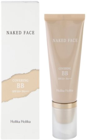 Holika Holika Naked Face crema BB  de protección UV alta